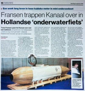 Hollandse onderwaterfiets